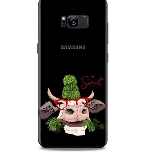Zoologix (26) Samsung Galaxy Note 8 Şeffaf Kılıf Silikon Desenli