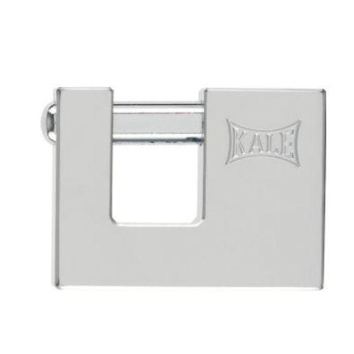 Kale Yatay Pirinç Saten Krom Kaplama 80 Mm