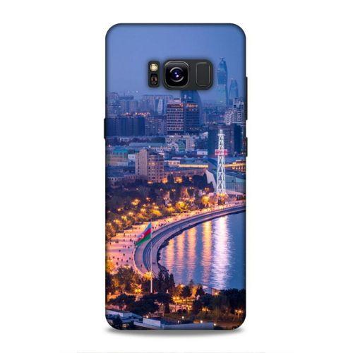Samsung Galaxy S8 Uyumlu Kılıf Azarbaijan (29) Arka Koruma Kılıfı Akşam Şehir