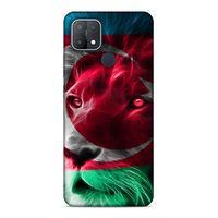 Oppo A15s Uyumlu Kılıf Azarbaijan (23) Ultra Koruma Kılıfı Aslan Bayrak