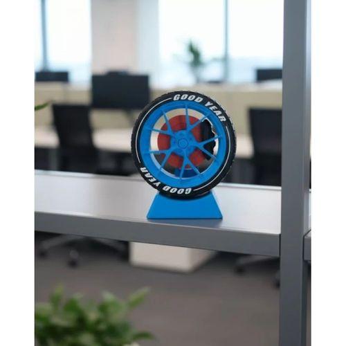 Otomobil Jant Görünümlü Masa Üstü Ofis Süsü