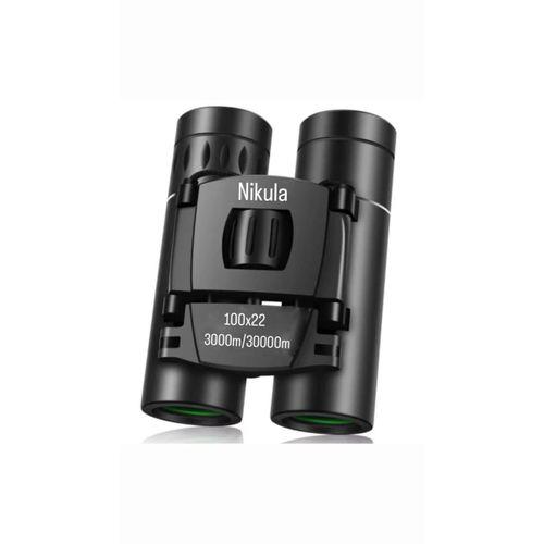 100x22 Cepte Taşımalı Kauçuk Kaplama Profesyonel Mini Dürbün-3000m/30000m