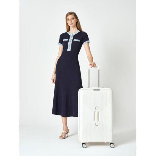 Pierre Cardin Trolley Valiz Beyaz Büyük Boy 04PC7080-01-BY