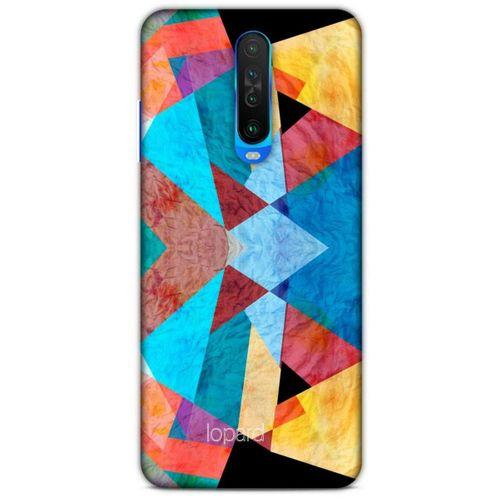 Xiaomi Redmi K30 5G Kılıf Pastel Renkler (25) Antişok Kapak Mavi Sarı