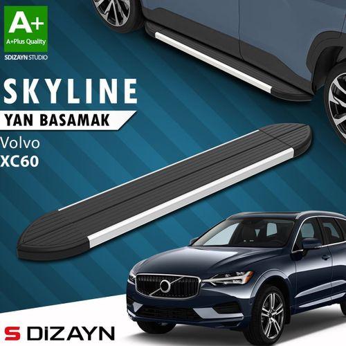 S-Dizayn Volvo Xc60 2 Skyline Aluminyum Yan Basamak 193 Cm 2017-2023 A+ Kalite