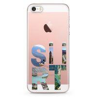 Apple iPhone SE Kılıf Siirt Gezi Arka Kapak Koruma Desenli Full Koruyucu