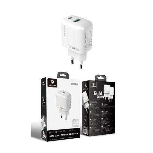 Lenyes LCH92 Type-C GaN Teknolojili PD Hızlı Şarj Özellikli Şarj Başlığı 30W