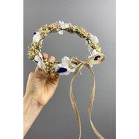 Bahar Dalı Ve Cipsolu Dış Çekim Gelin Tacı