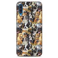 Samsung Galaxy A30s Kılıf Köpek Kıyafetleri (10) Full Koruma Kılıfı Labrador, Kaniş