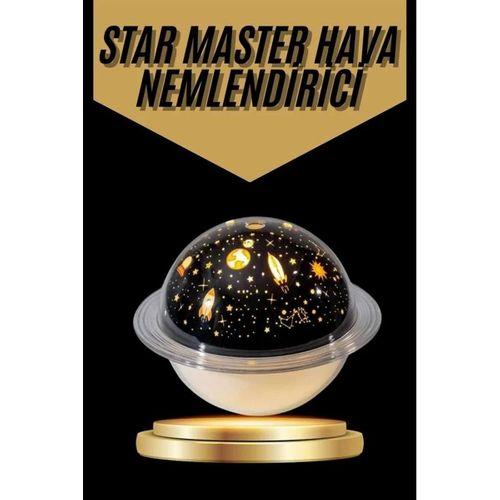 Hava Nemlendirici Renk Değiştiren Oda Kokusu Yıldızlı Projektör