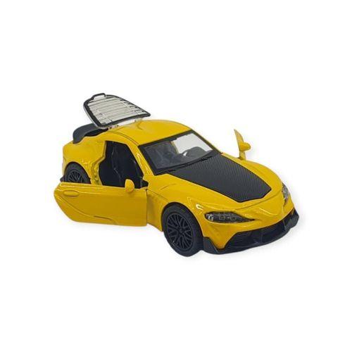 Çek Bırak Araba Metal - 3691C - Sarı