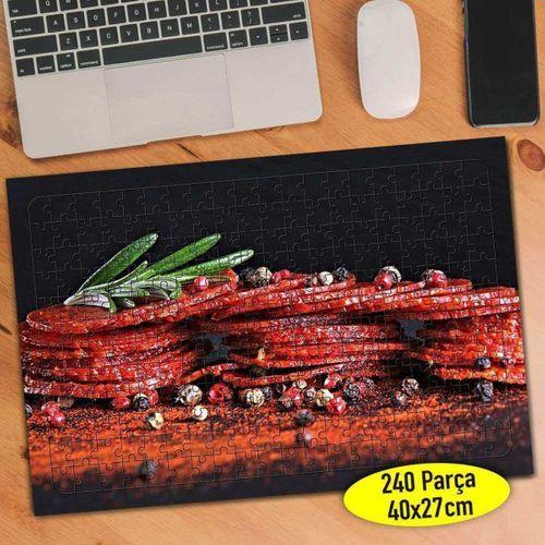 Salam Şarküteri Gıda Yiyecek 240 Parça Puzzle Yapboz-111538814