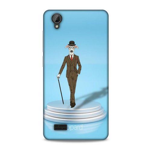 Vestel Venüs V5 Kılıf FunnyMaX (45) Liquid Air Kılıf Açık Mavi Köpek