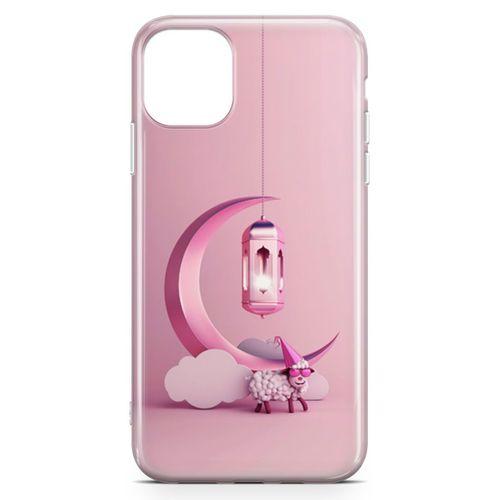 Apple iPhone 11 Pro Kılıf Pembe Süsler Arka Kapak Koruma Desenli Full Koruyucu