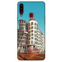 Samsung Galaxy A20s Kılıf Dünya Mimarisi (35) Fit Design Kılıf The Dancing House Çekya