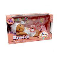 Sunman Sunman Bebelou Hoşgeldin Sesli Ağlayan Bebek 30 Cm