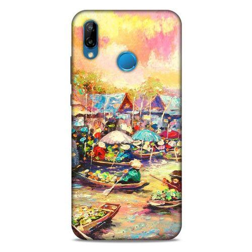 Cityx (16) Huawei P20 Lite Kılıf Silikon Kapak Desenli