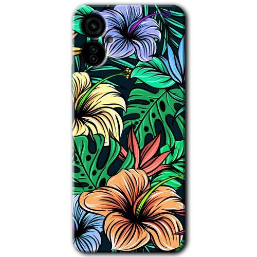 Tecno Spark 9 Pro Kılıf HD Desen Baskılı Arka Kapak - Hibiscus Flowers