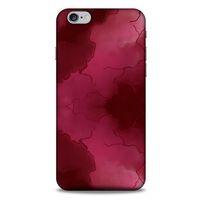 Mermer Desenli (7) Tema Telefon Kılıfı Bordo Apple Iphone 6 Plus Kılıf