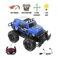 Uzaktan Kumandalı Şarjlı Off - Road Aracı U/K 1/12 - Mavi