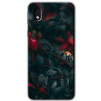 MRCİLETİSİM Samsung Galaxy A01 Core Kılıf Baskılı Kapak - Avcı Arı +Tam Kaplayan Mat Seramik