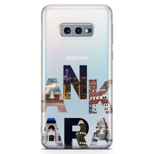 Samsung Galaxy S10e Kılıf Ankara Gezi Arka Kapak Koruma Desenli Full Koruyucu