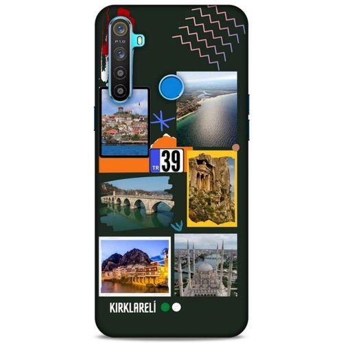 Lopard Oppo Realme 5i Uyumlu Kılıf Şehirli ※ (39) Kırklareli Liquid Crystal Kılıf