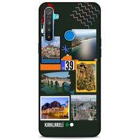 Lopard Oppo Realme 5i Uyumlu Kılıf Şehirli ※ (39) Kırklareli Liquid Crystal Kılıf