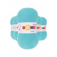 5 Adet Kristal El Örgü Lif İpi Turkuaz 98238