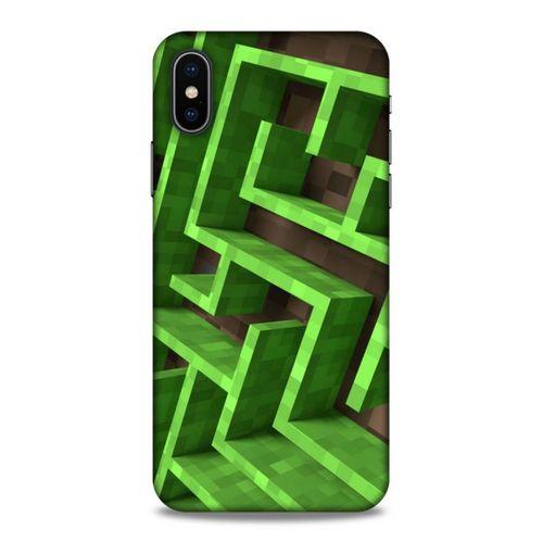 Lopard Apple iPhone XS Uyumlu Kılıf PiXel (6) Silikon Kılıf Craft