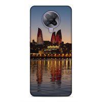 Xiaomi Poco F2 Pro Uyumlu Kılıf Azarbaijan (28) Arka Kapak Alov Kuleleri