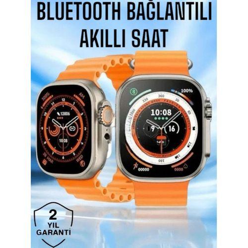 Yeni Nesil Ultra Akıllı Saat Titreşimli, Uyku & Sağlık Takibi, Çift Kordon