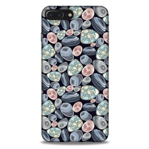 Apple Iphone 7 Plus Kılıf Baskılı Özel Seri Taşlı (14) Lansman Kılıf