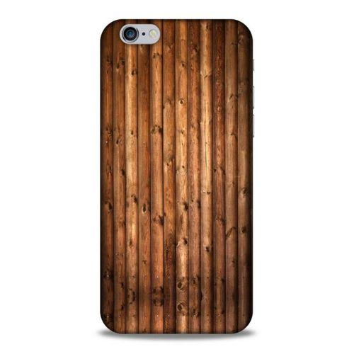 Lopard Apple Iphone 6 Uyumlu Kılıf Wood'X (9) Kılıf Baskılı