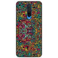 Lopard Xiaomi Redmi K30 5G Uyumlu Kılıf Soyut Sanat (30) Desenli Silicone Case