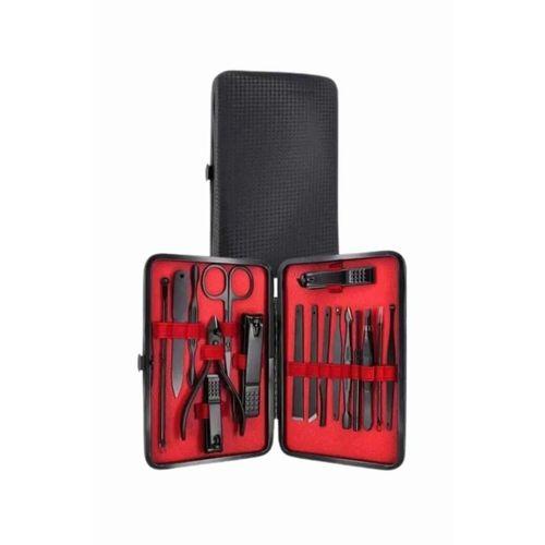 17 Parça Manikür Pedikür Seti El Ayak Bakım Seti Tırnak Makası Törpü