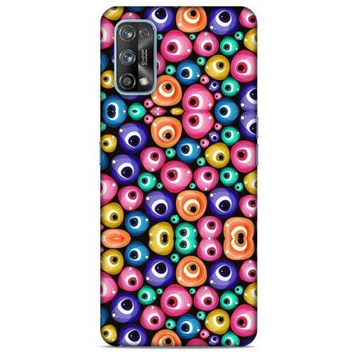 Nazarium (9) Desenli Silikon Kapak Oppo Realme 7 Pro Kılıf