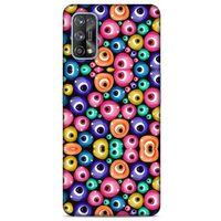 Nazarium (9) Desenli Silikon Kapak Oppo Realme 7 Pro Kılıf