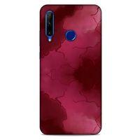 Mermer Desenli (7) Tema Telefon Kılıfı Bordo Huawei Honor 20 Lite Kılıf