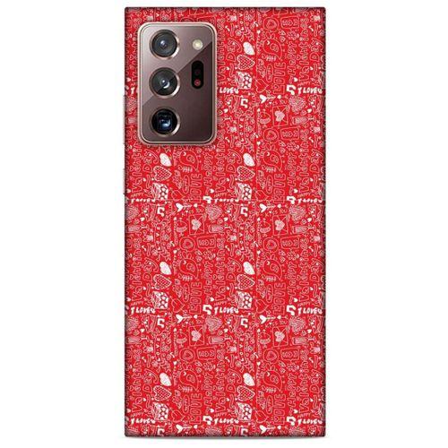 Samsung Galaxy Note 20 Ultra Kılıf Hediyelik Seri Sevgililer Günü (32) 14 Şubat Soft Silikon Kılıf