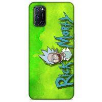 Oppo A92 Uyumlu Kılıf Rick And Morty (12) Koruyucu Silikon Space Cruiser / Car