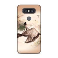LG Q60 Kılıf Bahar Perisi Arka Kapak Silikon Koruma Full Koruyucu