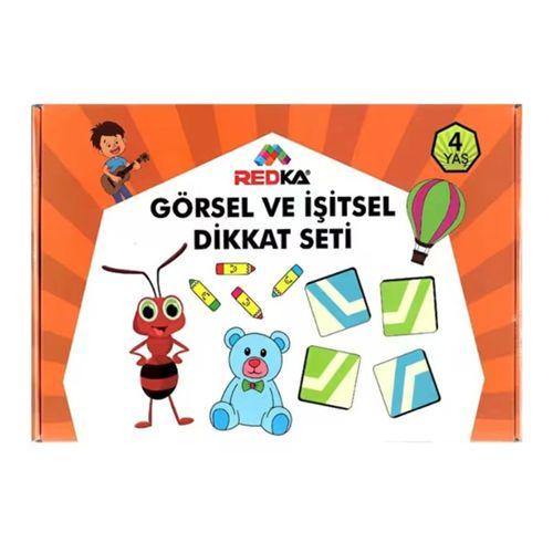 Redka Görsel ve İşitsel Dikkat Seti 4 Yaş