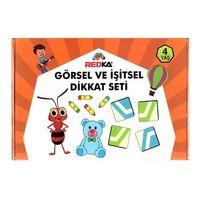 Redka Görsel ve İşitsel Dikkat Seti 4 Yaş