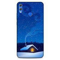 Huawei Honor 8x Kılıf Snowix (21) Koruyucu Kapak Parliement Mavi