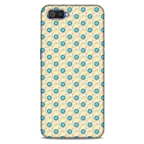 Nazarium (8) Desenli Silikon Kapak Oppo Realme C2 Kılıf