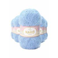 5 Adet Paris El Örgü ipi Yünü Mavi 4129