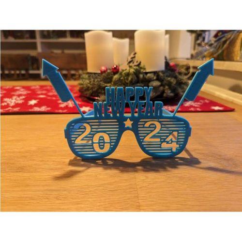 2024 Mutlu Yıllar Parti Gözlükleri (Bu ürün Sadece Plastik parçadır - Almadan Önce Soru Sorabilirsiniz)