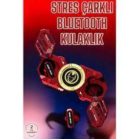 Bluetooth Kulaklık Stres Çarklı Döndürülebilir Uzun Şarj Süreli  Kulaklığı