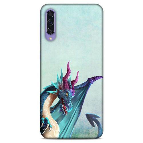 Samsung Galaxy A50s Kılıf Dragons (19) Kılıfları Mavi Ejderha
